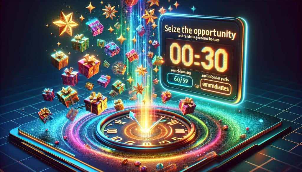 Bonusi koji se generiraju nasumično svakih 60 minuta Bonusi koji se generiraju nasumično svakih 60 minuta